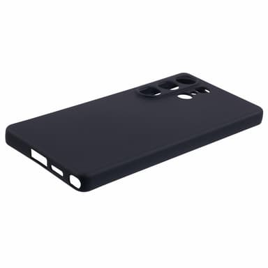 SKALO Samsung S25 Ultra Ultraohut TPU Suojakuori - Musta