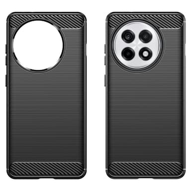 SKALO OnePlus 13R Armor Carbon Suojakuori - Musta