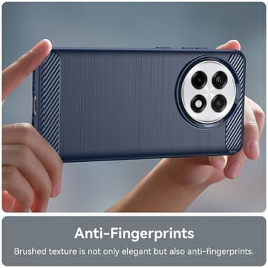 SKALO OnePlus 13R Armor Carbon Suojakuori - Sininen