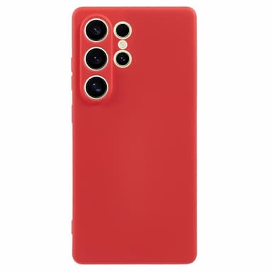 SKALO Samsung S25 Ultra Ultraohut TPU Suojakuori - Punainen