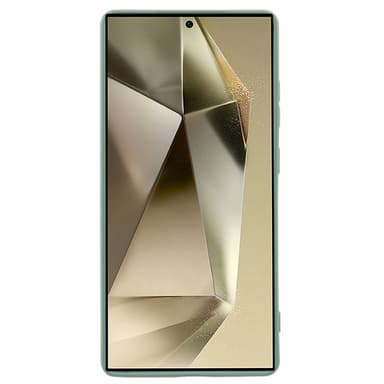 SKALO Samsung S25 Ultra Ultraohut TPU Suojakuori - Vaaleanvihreä