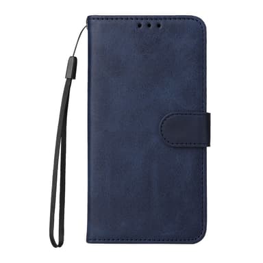 SKALO Samsung S25 PU-nahka Lompakkokotelo - Sininen