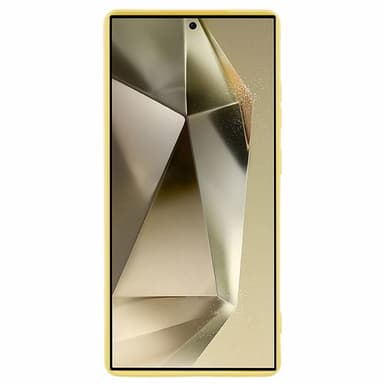 SKALO Samsung S25 Ultra Ultraohut TPU Suojakuori - Keltainen