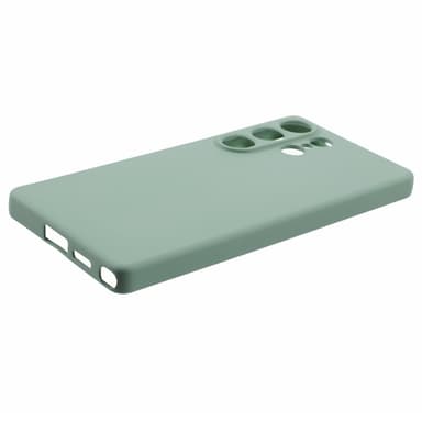 SKALO Samsung S25 Ultra Ultraohut TPU Suojakuori - Vaaleanvihreä