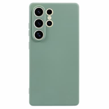 SKALO Samsung S25 Ultra Ultraohut TPU Suojakuori - Vaaleanvihreä