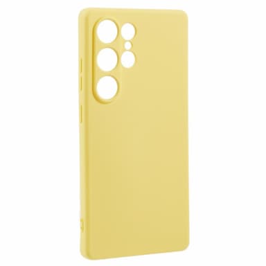 SKALO Samsung S25 Ultra Ultraohut TPU Suojakuori - Keltainen