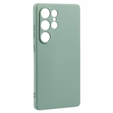 SKALO Samsung S25 Ultra Ultraohut TPU Suojakuori - Vaaleanvihreä
