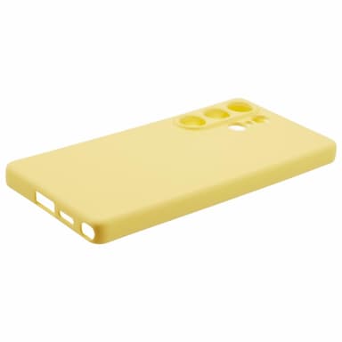 SKALO Samsung S25 Ultra Ultraohut TPU Suojakuori - Keltainen