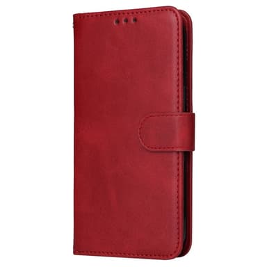 SKALO OnePlus 13R PU-nahka Lompakkokotelo - Punainen