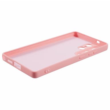 SKALO Samsung S25 Ultra Ultraohut TPU Suojakuori - Pinkki