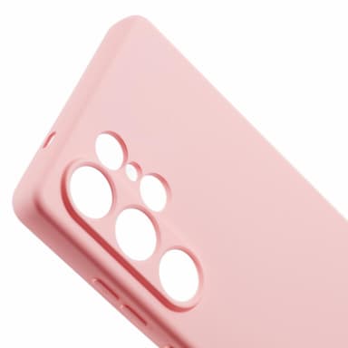 SKALO Samsung S25 Ultra Ultraohut TPU Suojakuori - Pinkki