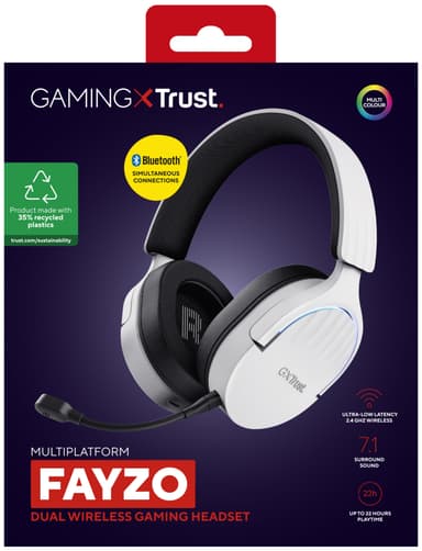 Trust GXT491W Fayzo langattomat pelikuulokkeet