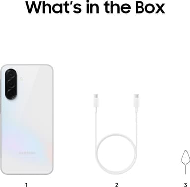 Samsung Galaxy A36 5G älypuhelin 6/128 GB (valkoinen)