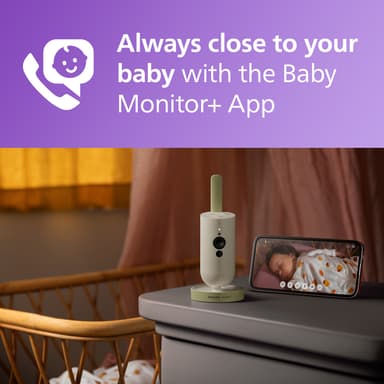 Philips Avent videoitkuhälytin SCD643/26 (vihreä)