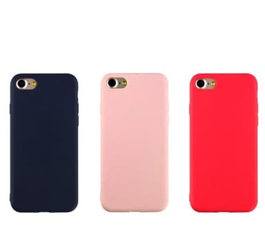 SKALO iPhone 7/8 Ultraohut TPU-kuori - Sininen