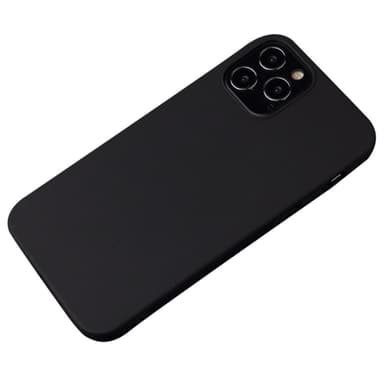 SKALO iPhone 15 Plus Ultraohut TPU-kuori - Musta