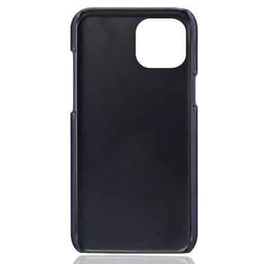 SKALO iPhone 14 PU-nahkainen Korttikotelo - Sininen