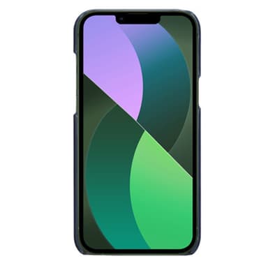 SKALO iPhone 14 PU-nahkainen Korttikotelo - Sininen