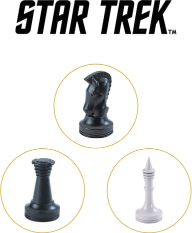 Noble Collection Star Trek shakkisetti (3D)
