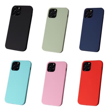 SKALO iPhone 15 Ultraohut TPU-kuori - Pinkki