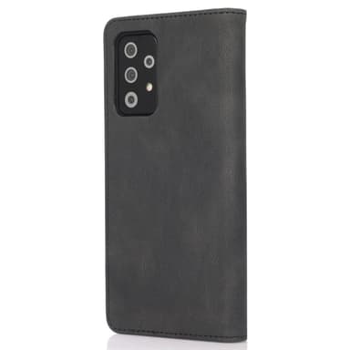 SKALO Samsung A23 5G Slim Premium Lompakkokotelo - Musta