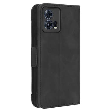 SKALO Motorola Edge 30 Fusion 5G 6-lokeroa Lompakkokotelo - Musta