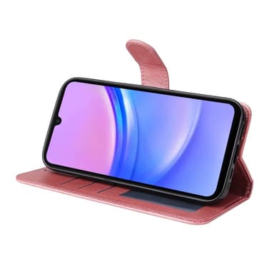 SKALO Samsung A16 PU-nahkainen Lompakkokotelo - Pinkki