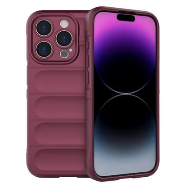 SKALO iPhone 15 Pro Max Rugged Bumpers TPU-suojakuori