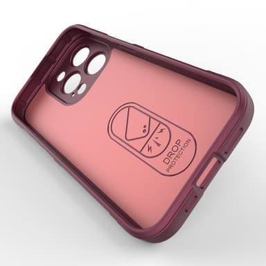 SKALO iPhone 15 Pro Max Rugged Bumpers TPU-suojakuori