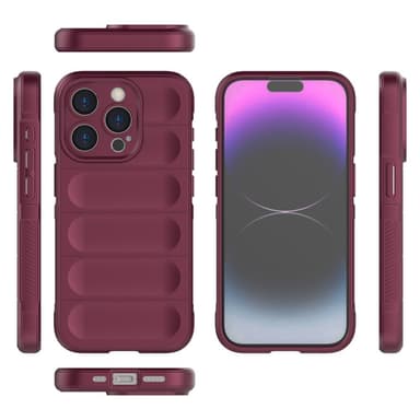 SKALO iPhone 15 Pro Max Rugged Bumpers TPU-suojakuori