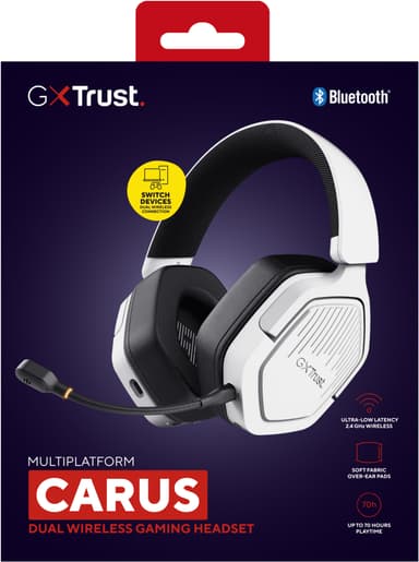 Trust GXT493W Carus langattomat pelikuulokkeet