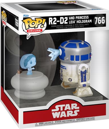Funko Pop! Star Wars figuuri (R2-D2 & Leia Projection)