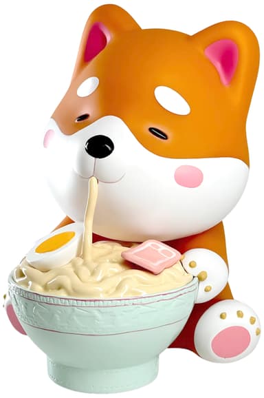 Plastoy Mogu Pets säästölipas (Shiba Ramen)