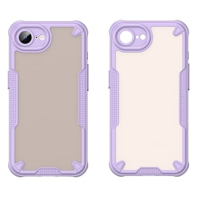 SKALO iPhone 16e Armor Hybrid Frosted Suojakuori - Violetti