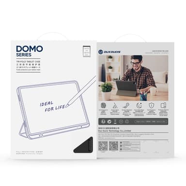 DUX DUCIS Lenovo Idea Tab Pro DOMO Series Kotelo - Musta