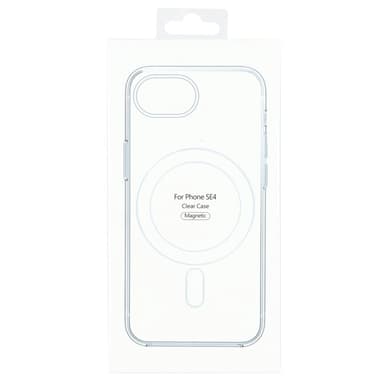 SKALO iPhone 16e Clear TPU Suojakuori - Läpinäkyvä