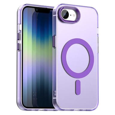 SKALO iPhone 16e Candy Series Hybrid Suojakuori - Violetti