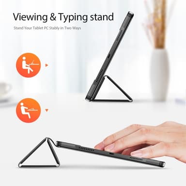 DUX DUCIS Lenovo Idea Tab Pro DOMO Series Kotelo - Musta