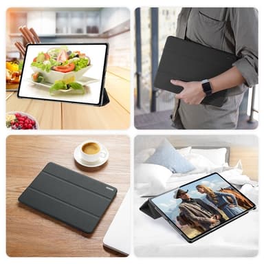 DUX DUCIS Lenovo Idea Tab Pro DOMO Series Kotelo - Musta