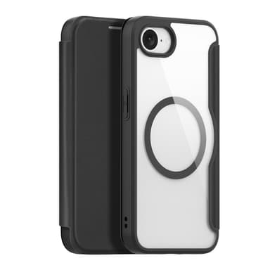 DUX DUCIS iPhone 16e Skin X Pro Lompakkokotelo - Musta