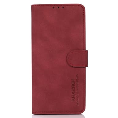 SKALO iPhone 16e KHAZNEH Lompakkokotelo - Punainen