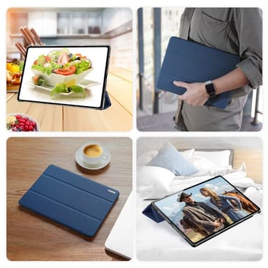 DUX DUCIS Lenovo Idea Tab Pro DOMO Series Kotelo - Sininen