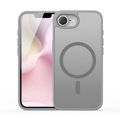 DUX DUCIS iPhone 16e Yind Series Matta viimeistely Suojakuori - Harmaa