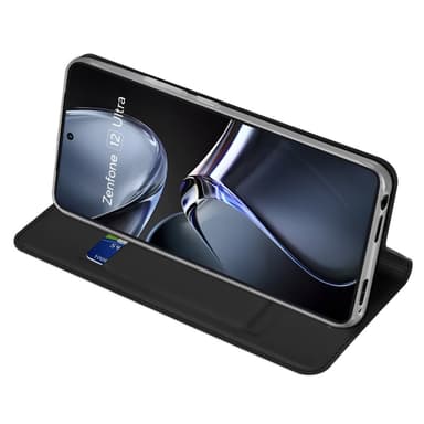 DUX DUCIS Asus Zenfone 12 Ultra 5G Skin Pro Series Lompakkokotelo - Musta