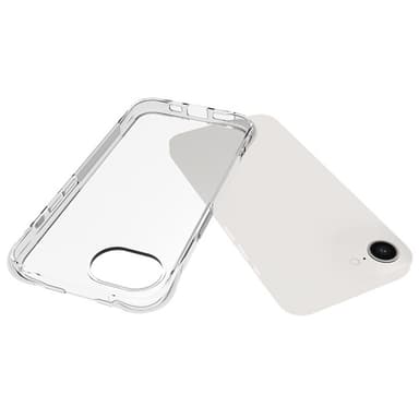 SKALO iPhone 16e Extra strong TPU Suojakuori - Läpinäkyvä