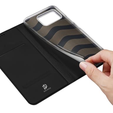 DUX DUCIS Asus Zenfone 12 Ultra 5G Skin Pro Series Lompakkokotelo - Musta