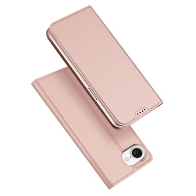 DUX DUCIS iPhone 16e Skin Pro Series Lompakkokotelo - Pinkki