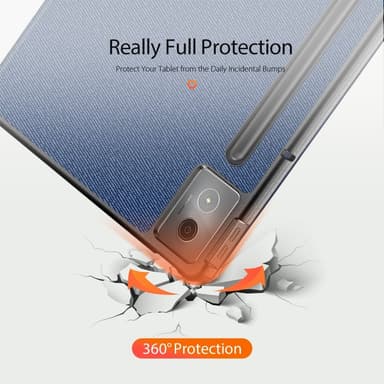 DUX DUCIS Lenovo Idea Tab Pro DOMO Series Kotelo - Sininen