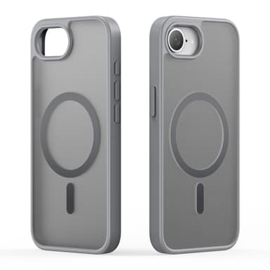 DUX DUCIS iPhone 16e Yind Series Matta viimeistely Suojakuori - Harmaa
