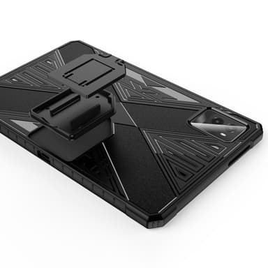 SKALO Lenovo Legion Tab 3rd Gen TPU Kickstand Suojakuori - Musta
